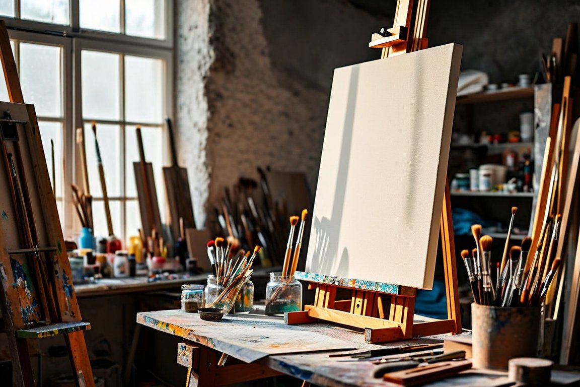 Cover image: Beginner Acrylic Painting: From Blank Canvas to Finished Piece
