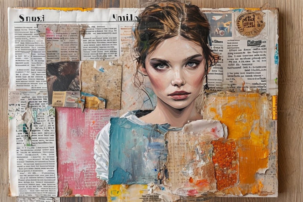 Cover image: Make a 12x12 Inch Mixed-Media Art Piece in One Hour