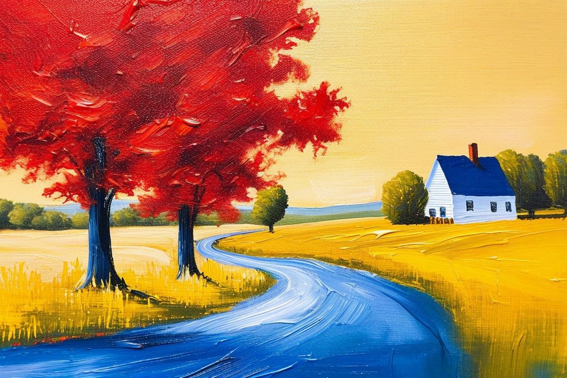 Cover image: Paint a Landscape Using Only 3 Colors in 30 Minutes