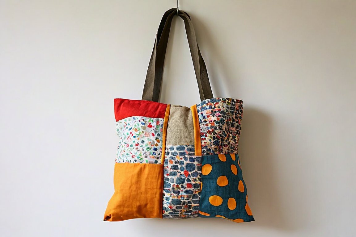 Cover image: Sew a Simple Tote Bag Using Upcycled Fabrics