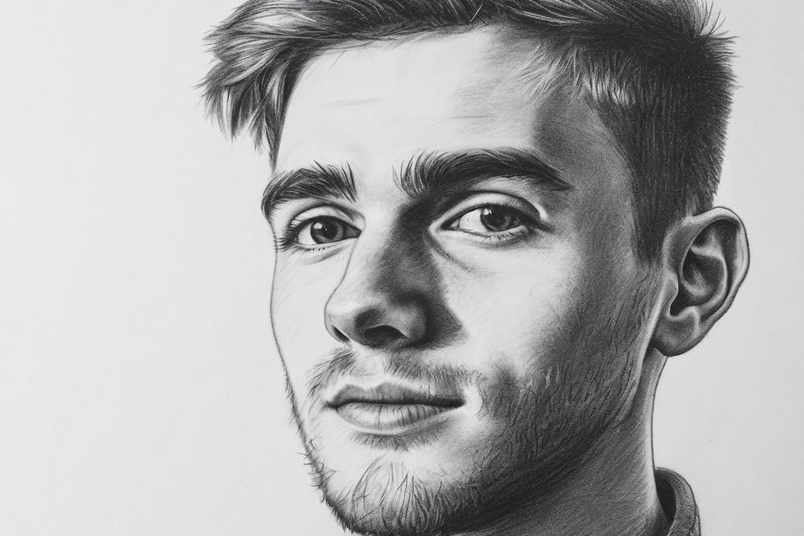 Cover image: Sketch a 5-Minute Portrait Using Only Graphite