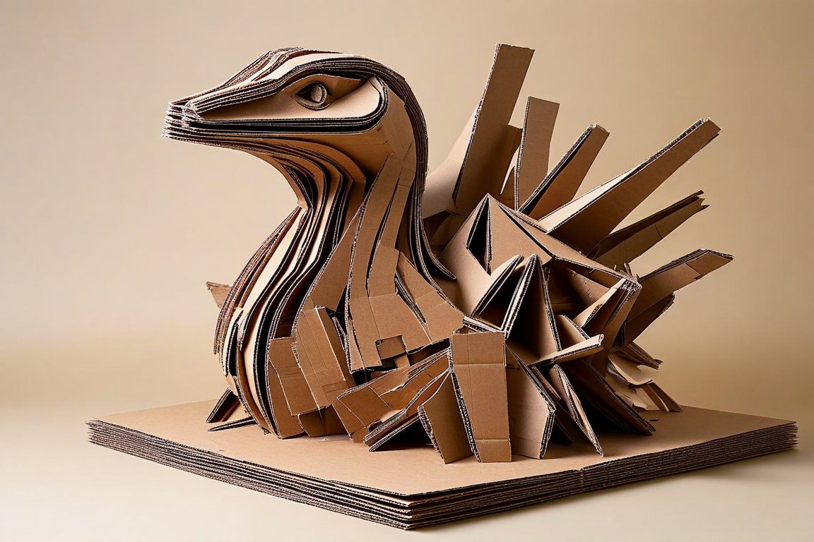 Cover image: Build a 12-Inch Recycled Cardboard Sculpture in One Afternoon