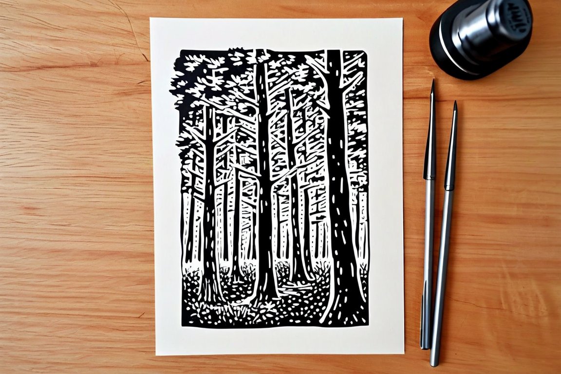 Cover image: Make a 6x8 Inch Linocut Print in 90 Minutes