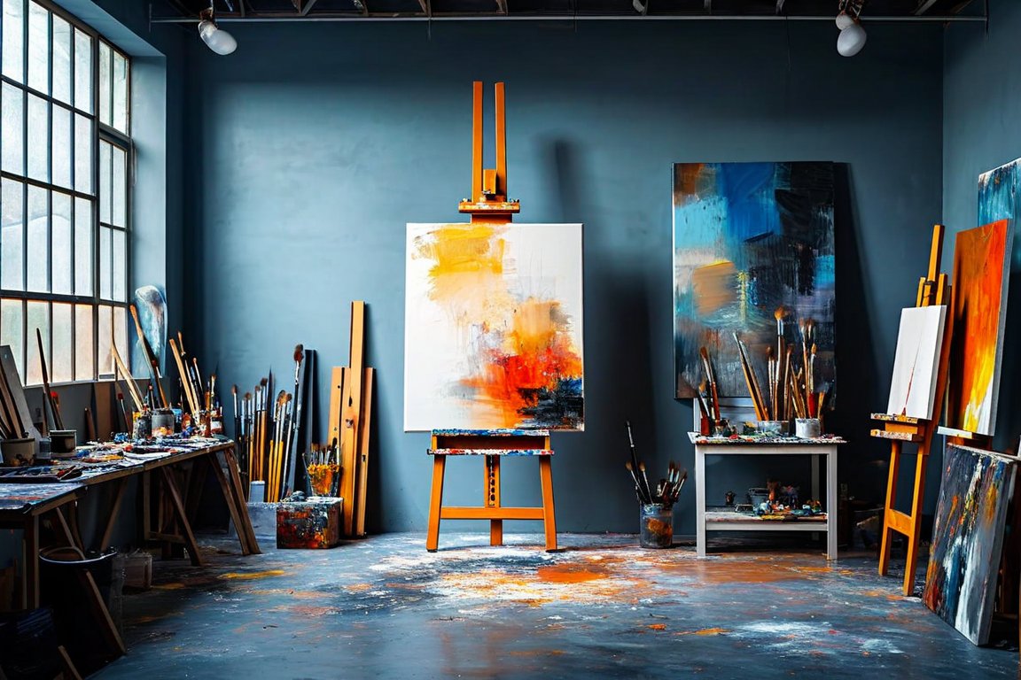Cover image: Paint a Small Abstract Canvas in 2 Hours