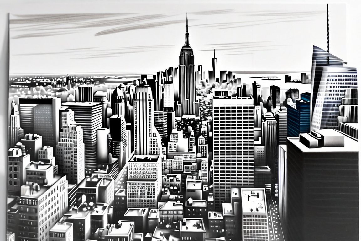 Cover image: Sketch a Cityscape in 30 Minutes Using Only Pencils