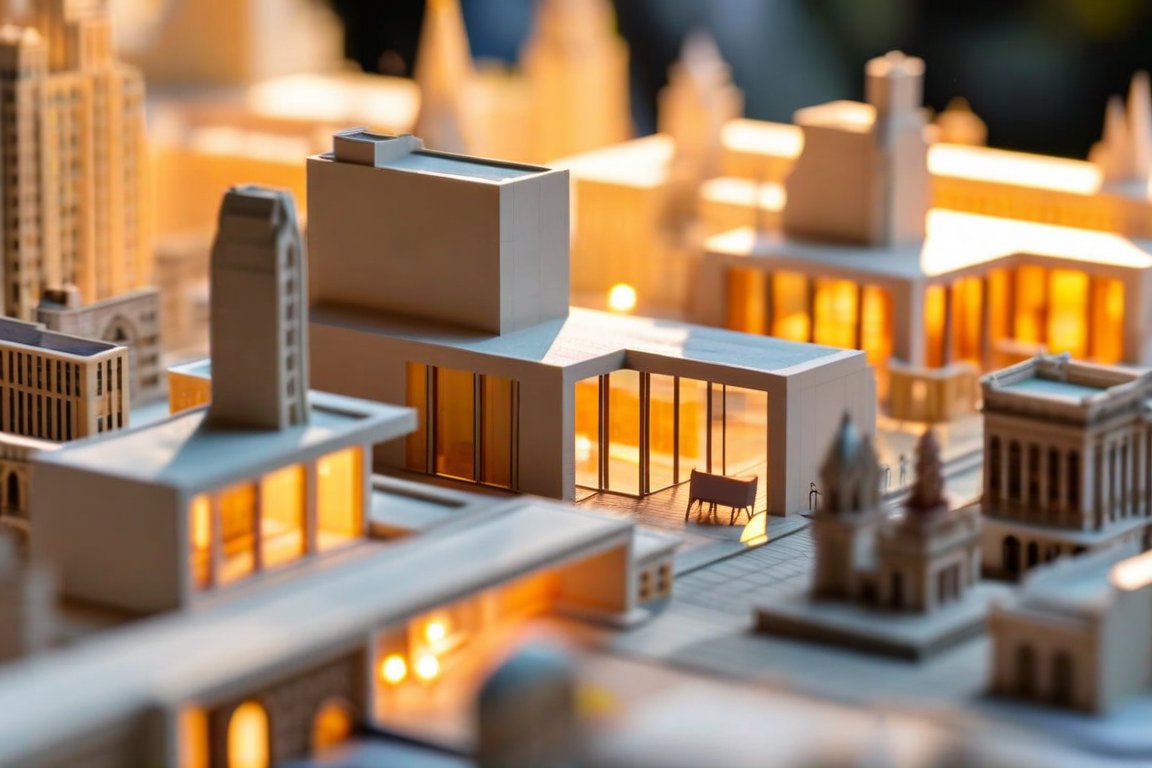 Cover image: Tiny beautiful things: architectural exhibition showcases the enduring role of scale models